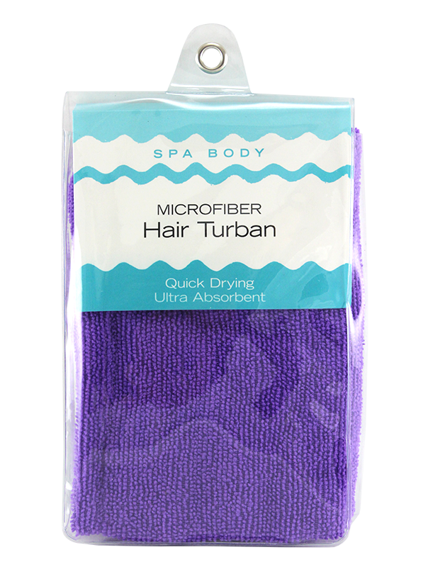 Spa Body Micro Fiber Fast Dry Hair Turban
