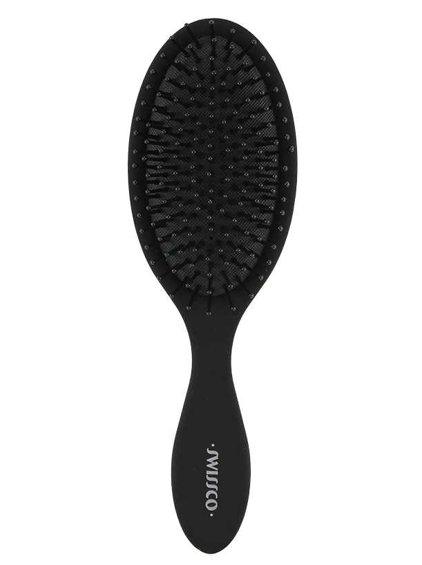 Soft Touch Oval Brush Polypin, Black