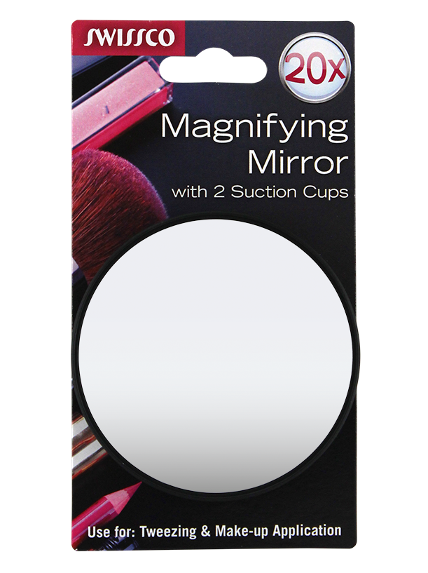 Suction Cup Mirror 3 1/2", 20X