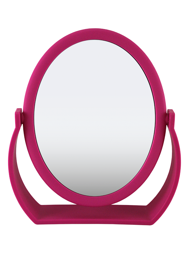 Soft Touch Oval Standing Mirror 1X/7X