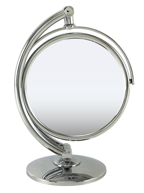 Chrome Standing Mirror 6", 1x/7x