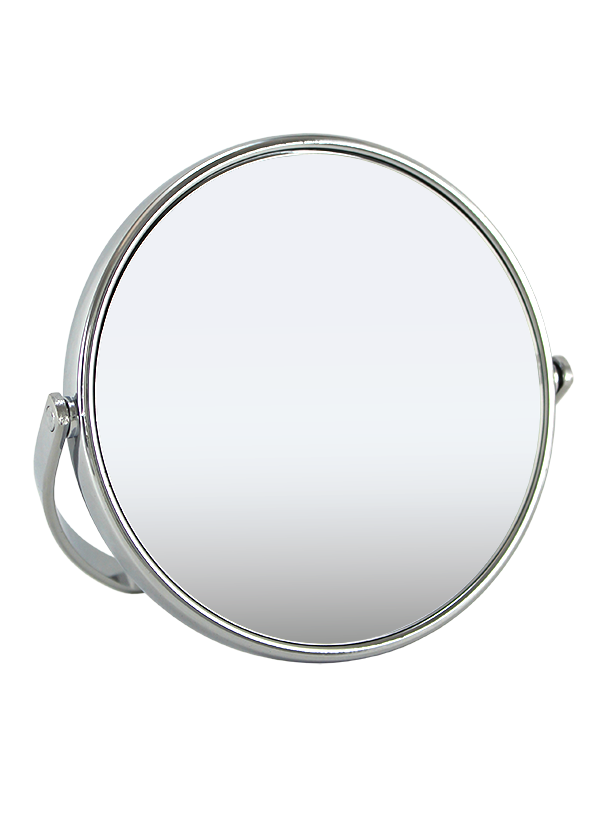 Chrome Plated Standing Mirror 5", 1x/7x