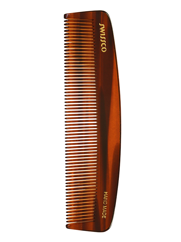 Tortoise Pocket Comb, Fine Tooth