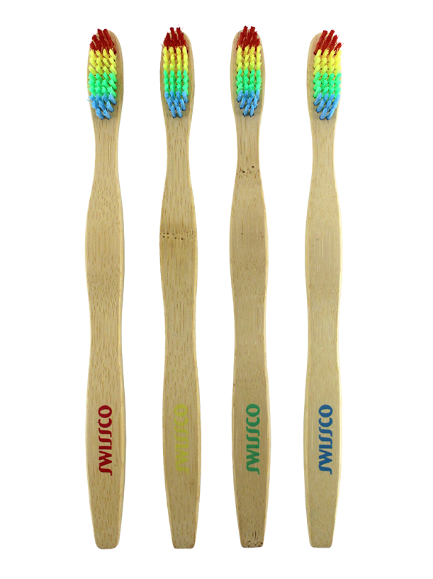 4PK RAINBOW BRISTEL TOOTHBRUSH SOFT