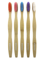 5PK BAMBOO HANDLE TOOTHBRUSH SOFT