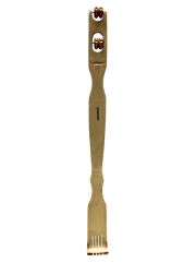 Bamboo Collection Double Sided Back Scratcher, 1 Side Back Scratcher, 1 Side Massager.