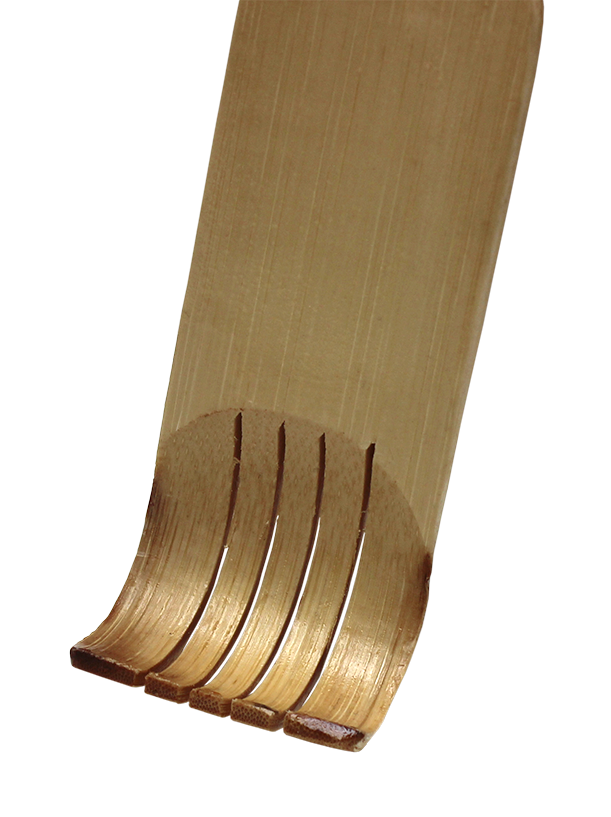 Bamboo Collection Double Sided Back Scratcher, 1 Side Back Scratcher, 1 Side Massager.
