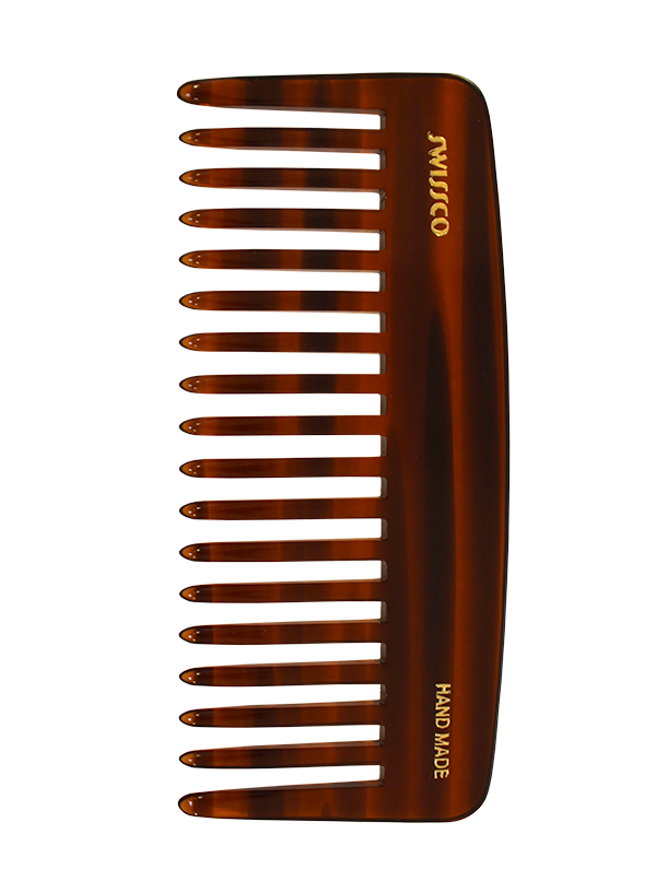 Tortoise Purse & Perm Comb, Wide Tooth.