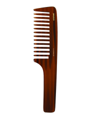 Tortoise Handle Comb, Wide Tooth.