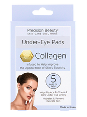 Precision Beauty 5 Pair Korean Under-Eye Pads, Collagen