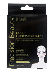 5 PAIR KOREAN UNDER-EYE PADS, GOLD 