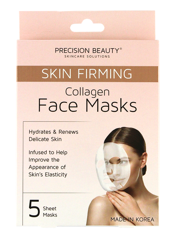 5 PACK KOREAN FACIAL MASK, COLLAGEN MADE IN KOREA