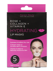 5 PK  LIP MASK, COLLAGEN, ROSE AND VIT E