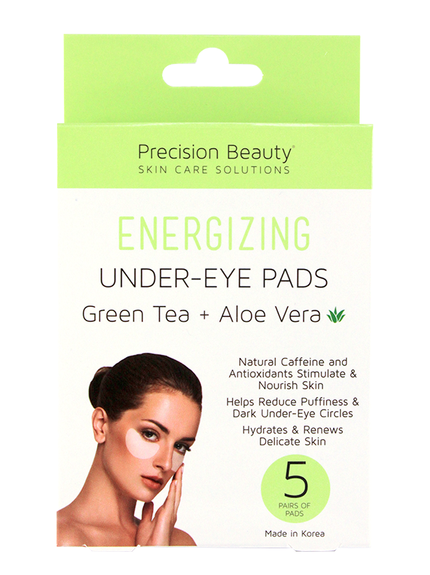 5 PAIR KOREAN UNDER-EYE PADS, GREEN TEA & ALOE VERA