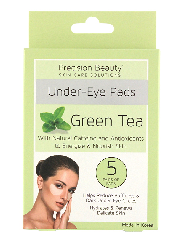 5 PAIR KOREAN UNDER-EYE PADS, GREEN TEA