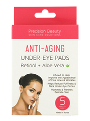 5 PAIR KOREAN UNDER-EYE PADS, RETINOL & ALOE VERA