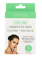 5 PAIR KOREAN UNDER-EYE PADS, CUCUMBER & ALOE VERA