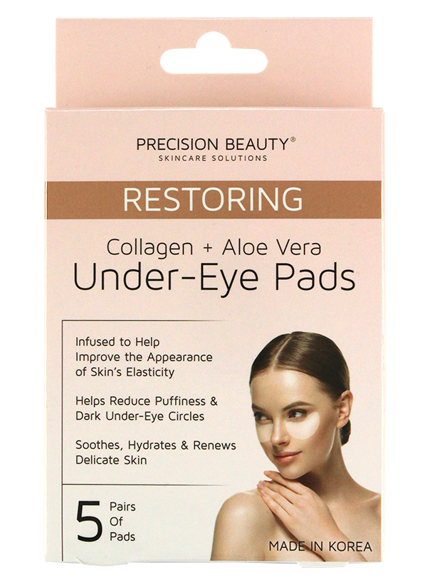 5 PAIR KOREAN UNDER-EYE PADS, COLLAGEN & ALOE VERA