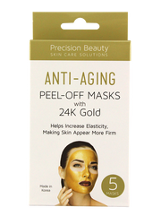 5 PACK GOLD PEEL OFF MASK MADE IN KOREA