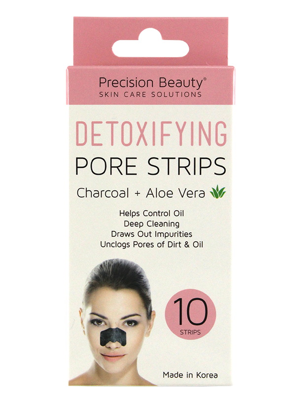 CHARCOAL & ALOE VERA PORE STRIPS 10PK
