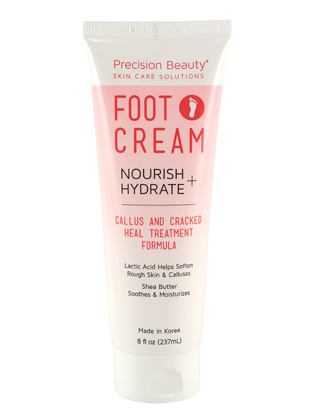 FOOT CREAM NOURISH & HYDRATE SHEA BUTTER & LACTIC ACID 237ML