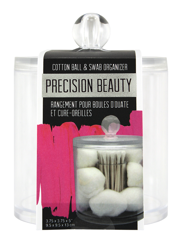 Cotton Ball & Swab Organizer.