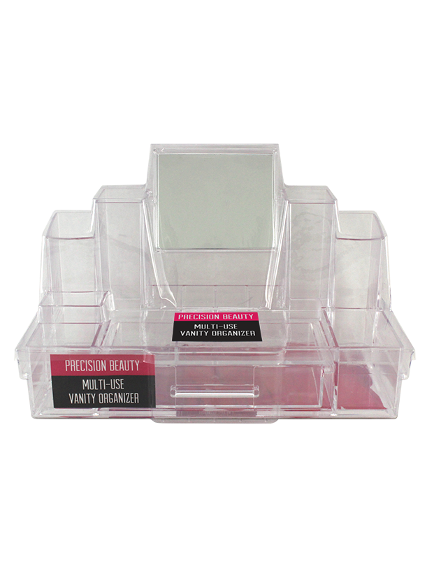 Large Vanity Organizer with Mirror