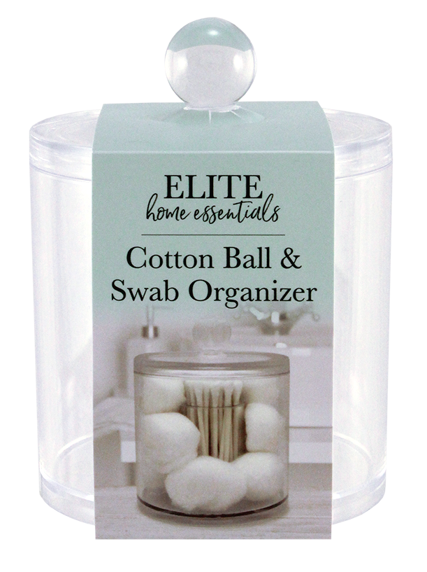 COTTON BALL & SWAB ORGANIZER