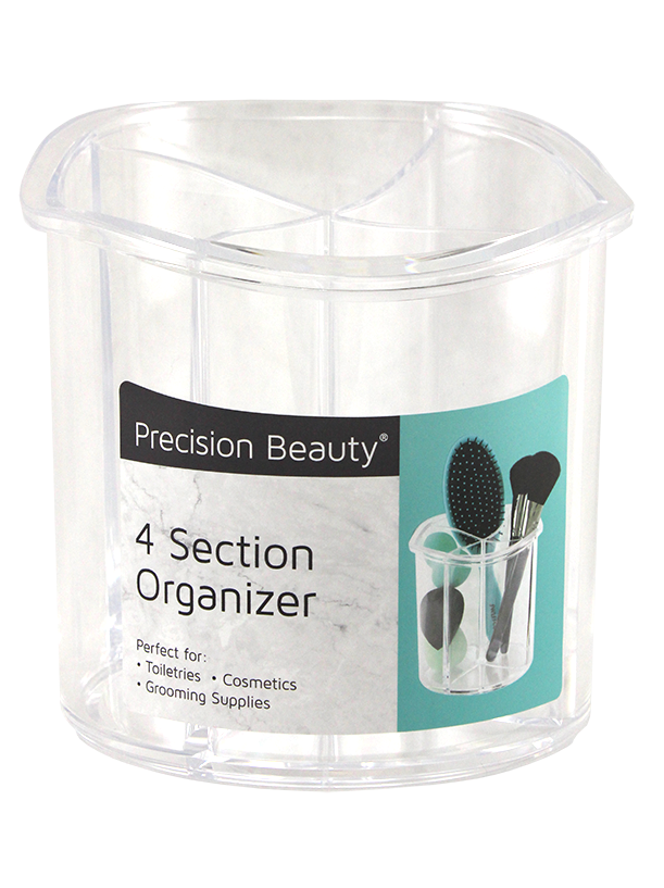 Precision Beauty 4 Section Round Organizer