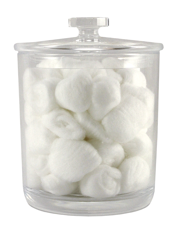 APOTHECARY JAR. SMALL (PINK)