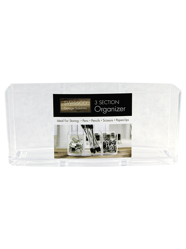 3 SECTION ORGANIZER