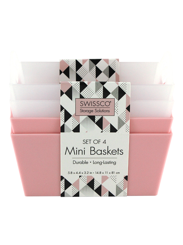 4PK MINI BASKETS