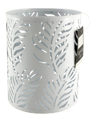 Large Cup Organizer Palm Pattern White