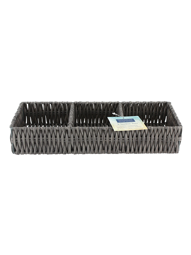MEDIUM 3 SECTION BIN ORGANIZER