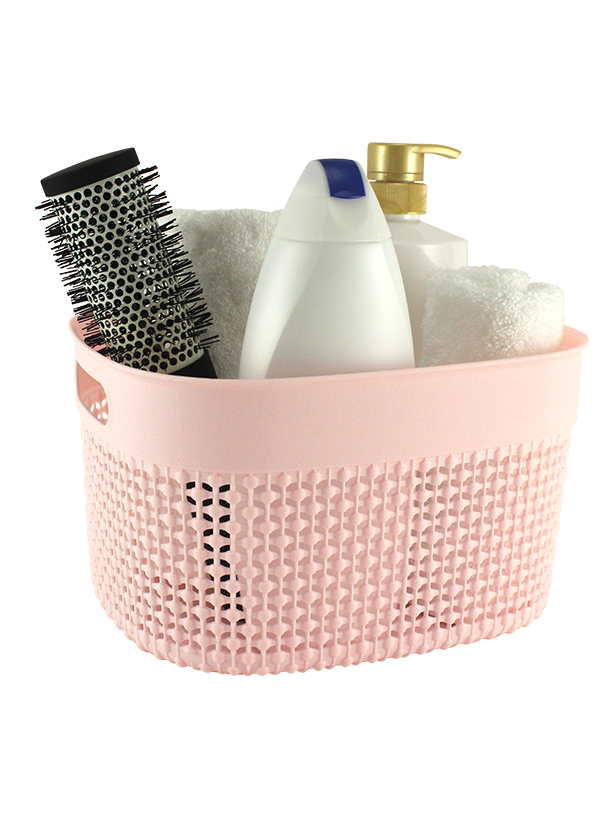 3PC SET PLASTIC STORAGE BINS