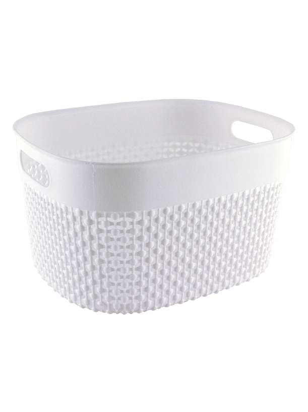 3PC SET PLASTIC STORAGE BINS