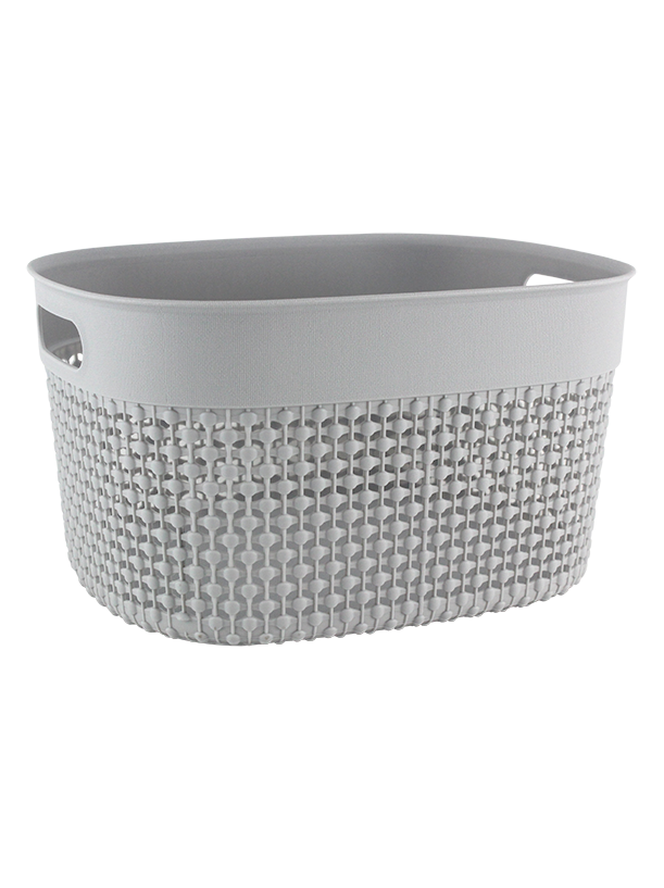 3PC SET PLASTIC STORAGE BINS