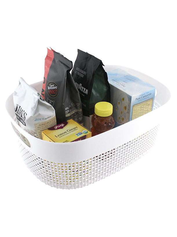 2PC SET PLASTIC STORAGE BINS