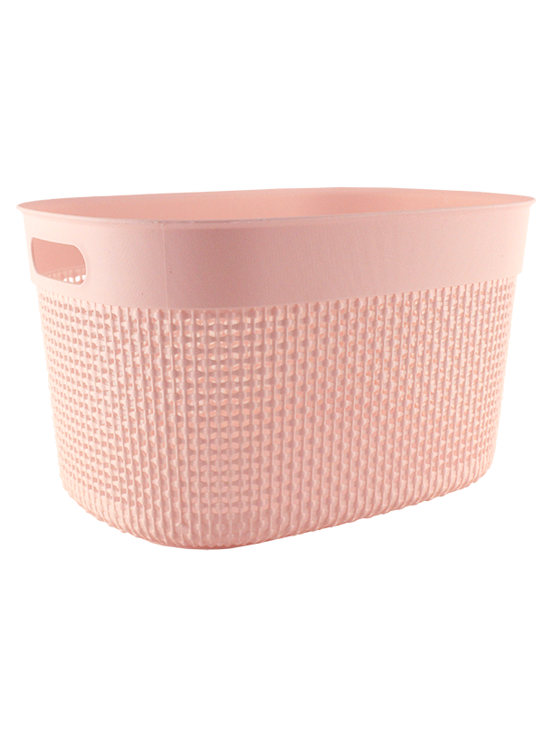 2PC SET PLASTIC STORAGE BINS