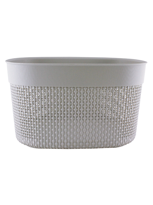 2PC SET PLASTIC STORAGE BINS