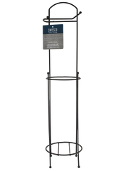 TOLIET PAPER HOLDER WITH RESERVE AND LEGS