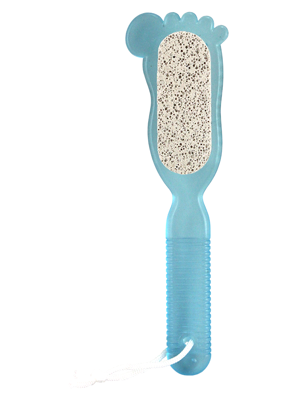 Spa Body Foot Pumice with Brush. Pink.