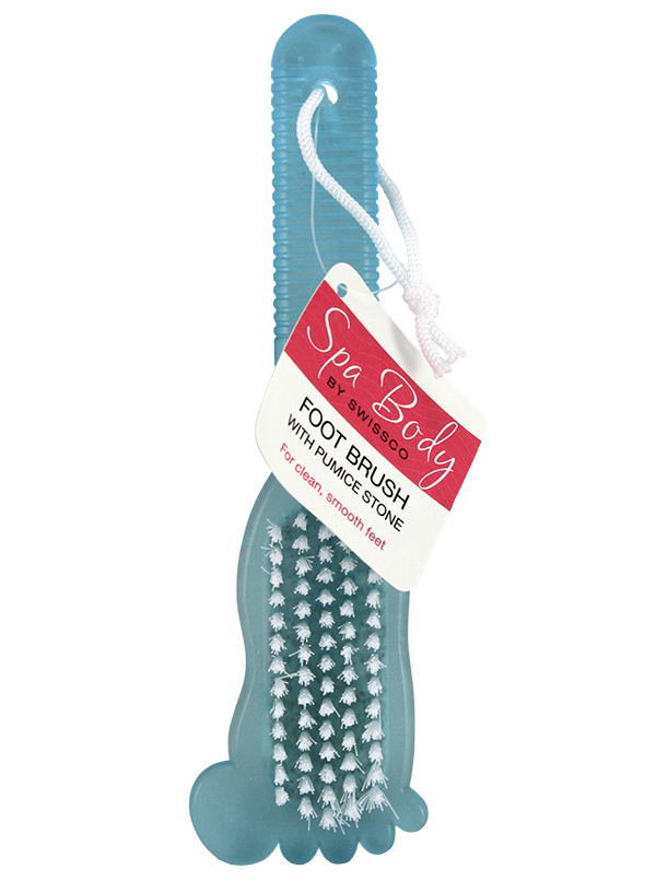 Spa Body Foot Pumice with Brush. Pink.