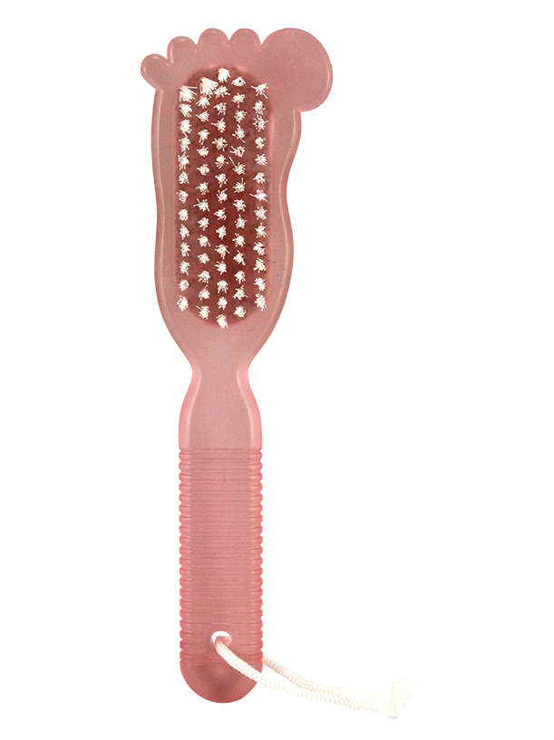Spa Body Foot Pumice with Brush. Pink.
