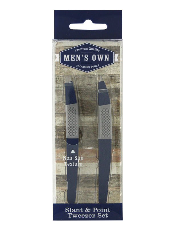 Men's 2 Pack Soft Touch Tweezers