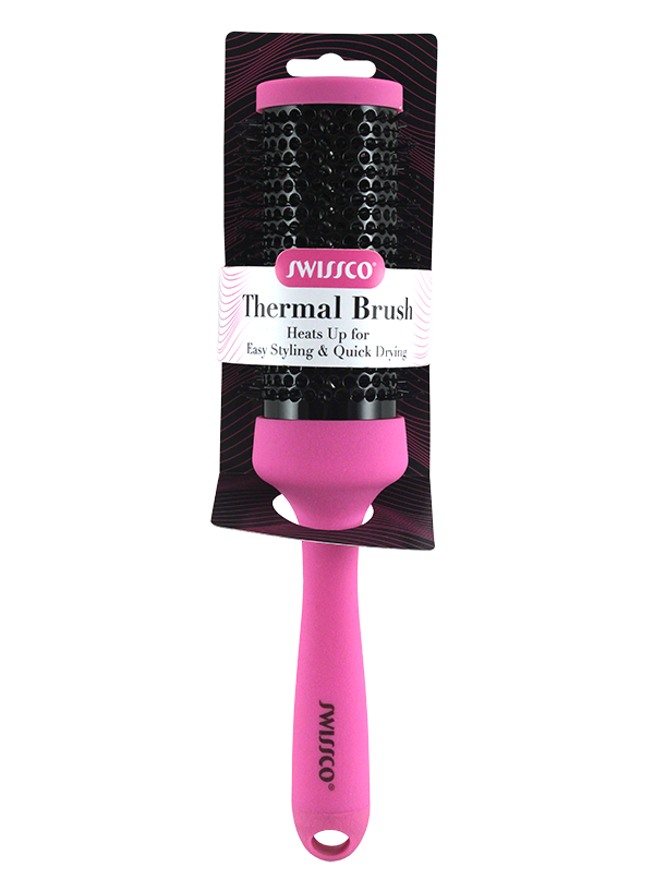 SOFT TOUCH CERAMIC COATED THERMAL HAIR BRUSH