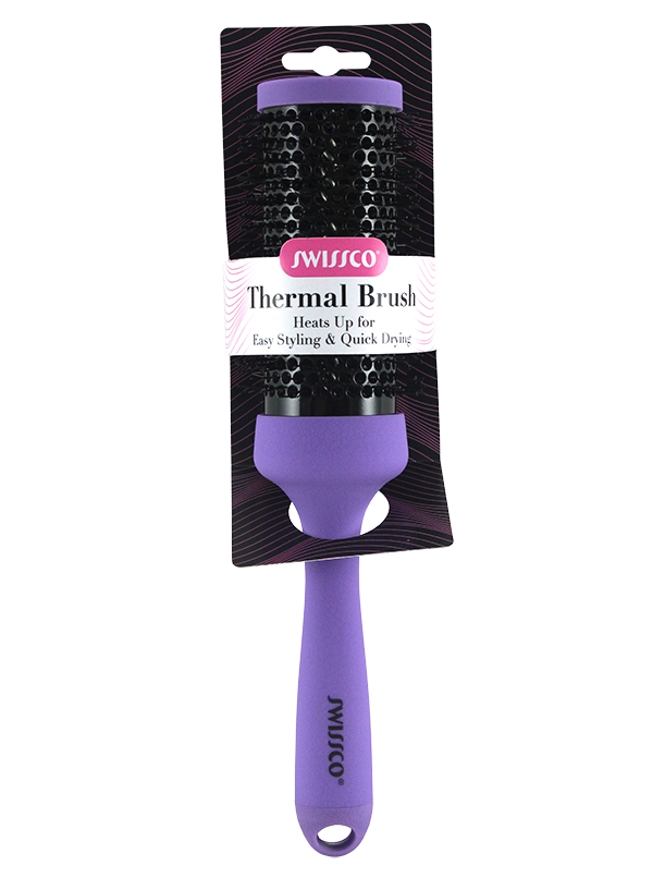 SOFT TOUCH CERAMIC COATED THERMAL HAIR BRUSH