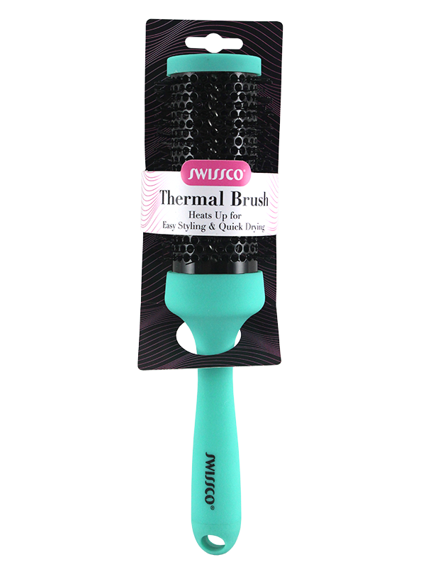 SOFT TOUCH CERAMIC COATED THERMAL HAIR BRUSH
