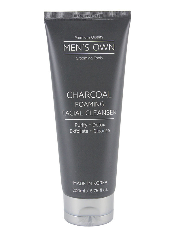 Men's Own Charcoal Foaming Facial Cleanser 200ML