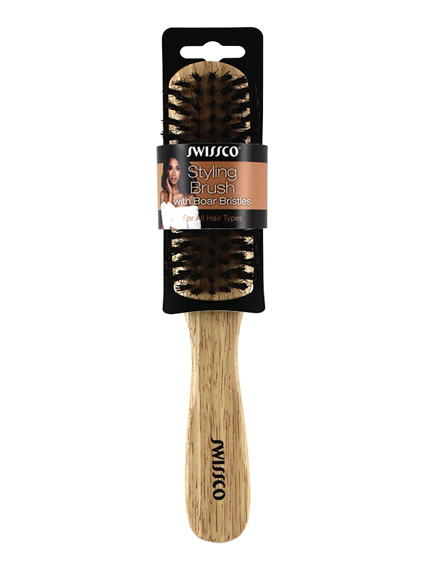 WOODEN LONG PADDLE BRUSH